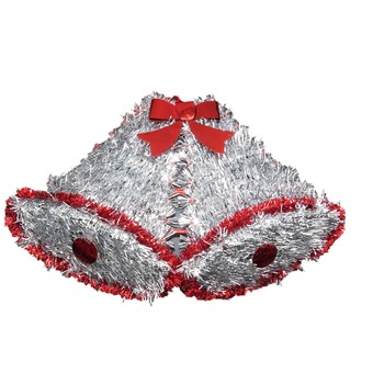 Decoratiune craciun, ornament pentru geam, 37/24 cm, clopotei Decoratiune craciun, ornament pentru geam, 37/24 cm, clopotei