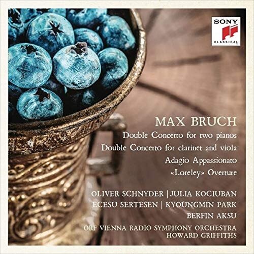 ORF Vienna Radio Symphony Orchestra-Bruch: Concerto for 2 Pianos, Concerto for Clarinet & Viola-CD