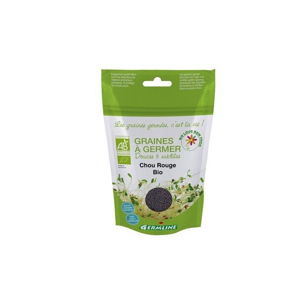 Seminte de varza rosie pentru germinat bio 100g, Germline