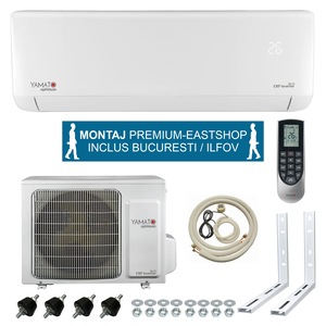Pachet Aer Conditionat Yamato 9000 Btu Yw09ig4 Montaj Premium Eastshop Inclus Kit Instalare Complet 3ml Emag Ro