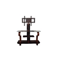 Masa Comoda din Sticla cu Suport Reglabil pentru Televizor Occident Design