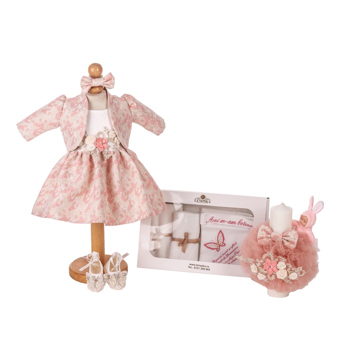 Set Botez Lempika Bebe Lolita, 6 piese, 3-6luni