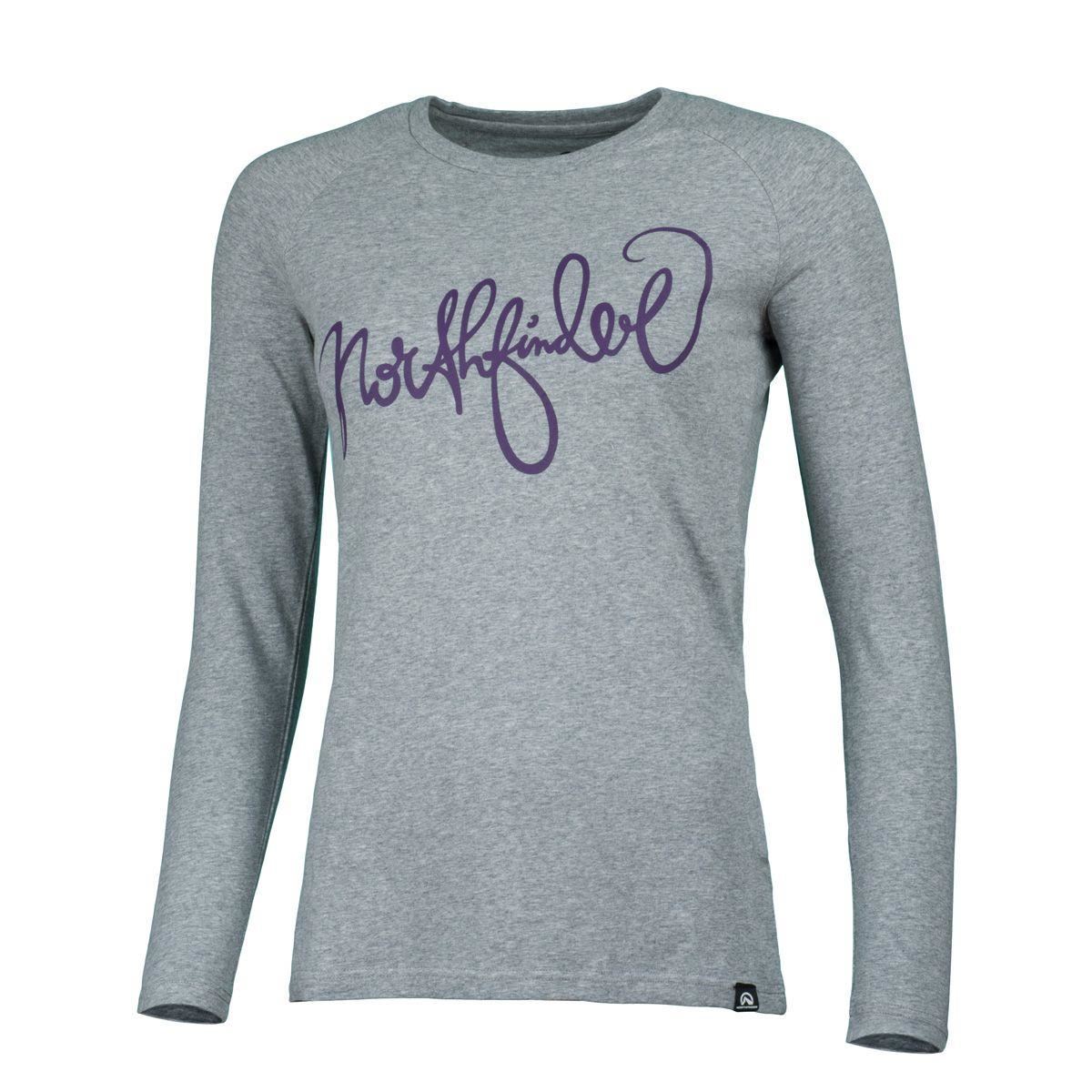 Tricou femei NORTHFINDER Roberta TR-4269OR, Gri