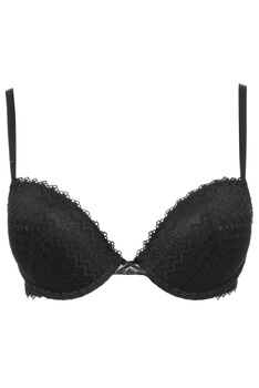 Sutien din dantela, cu burete gradual, Intimamoda, Giorgia 6434, Negru Sutien din dantela, cu burete gradual, Intimamoda, Giorgia 6434, Negru