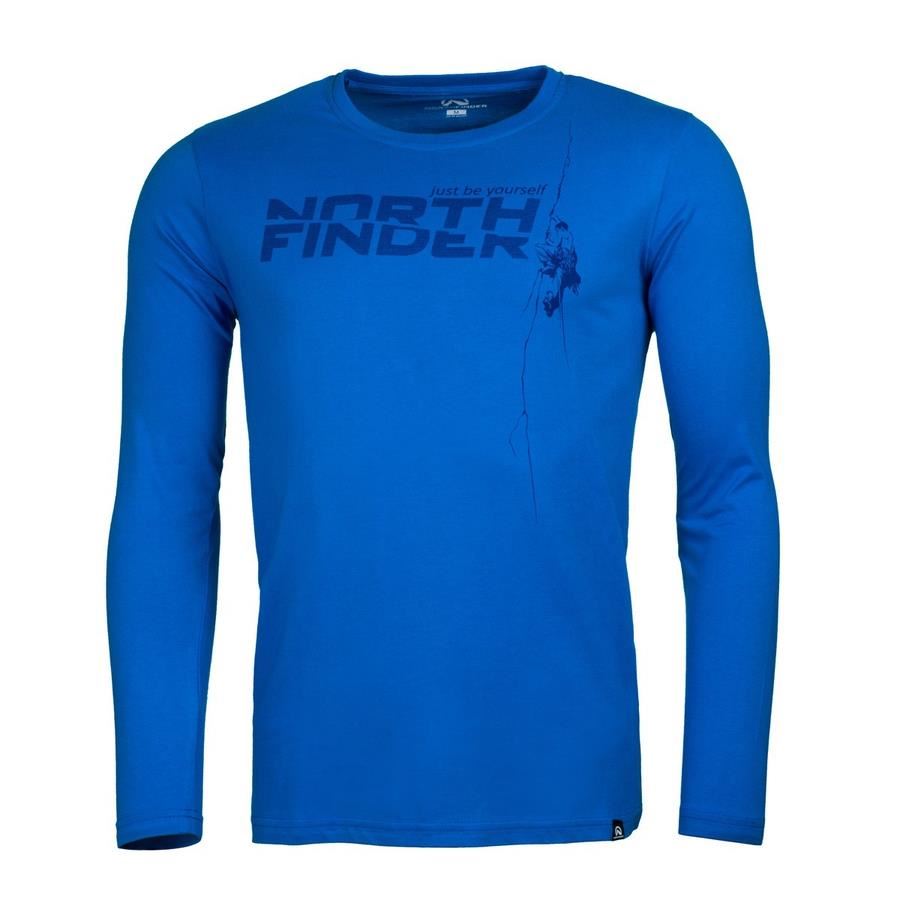 Tricou barbati NORTHFINDER Robert TR-3269OR, Albastru