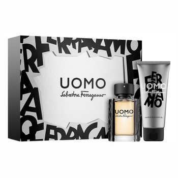 Set Salvatore Ferragamo, Uomo, Barbati: Apa de Toaleta, 50 ml + Gel de dus, 100 ml Set Salvatore Ferragamo, Uomo, Barbati: Apa de Toaleta, 50 ml + Gel de dus, 100 ml