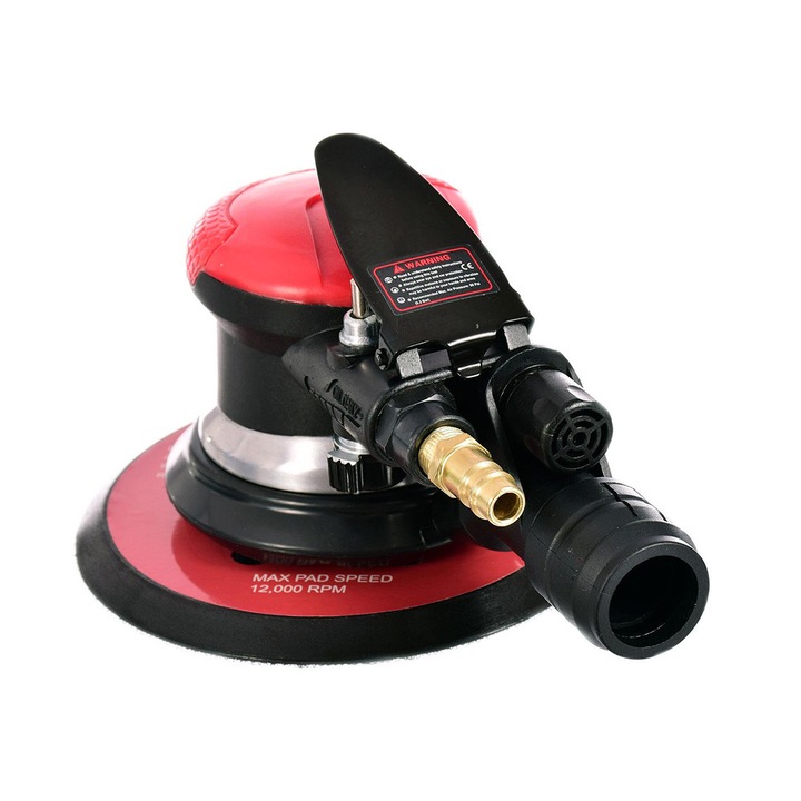 Slefuitor pneumatic Vakuumbereiter Luftzufallsschleifer Orbit 150 mm, 6"-Air Palm Sander AT-991F