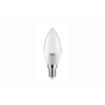 Bec led E14, 8W(54W), lumina alba naturala, 4000K, 700 lm, A+, GTV Bec led E14, 8W(54W), lumina alba naturala, 4000K, 700 lm, A+, GTV