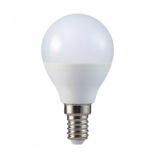 Bec LED - Chip SAMSUNG 5.5W E14 P45 Plastic Lumina neutra 30 000 h
