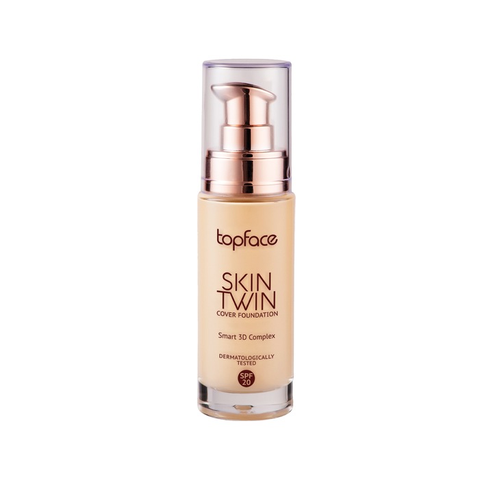 Fond de ten Topface Skin Twin Smart 3D Complex, nuanta 003, 32ml