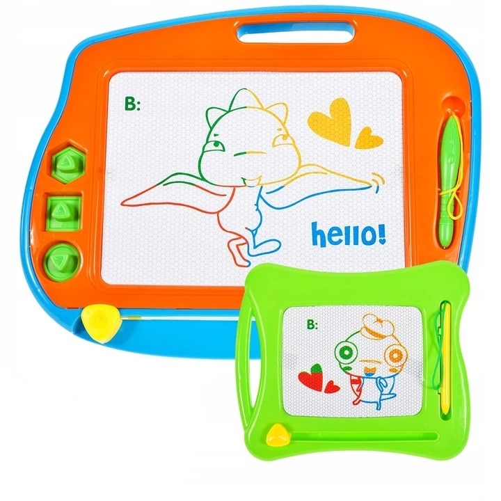 Set 2 tablite magnetice, TWIN MAGNETIC, multicolor