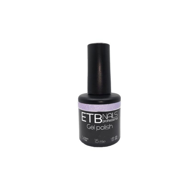 Gel de unghii permanent ETB Nails Gel Polish Sky Silver 15ml