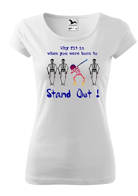 Tricou cu maneca scurta,K-off,alb,Stand Out