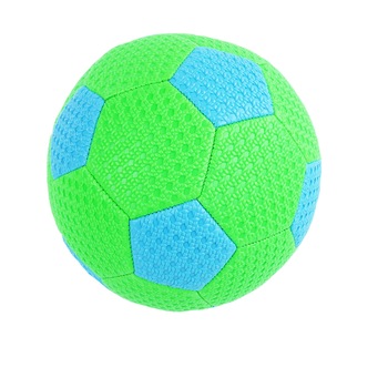 Minge de fotbal, albastru/verde, marimea 5 Minge de fotbal, albastru/verde, marimea 5