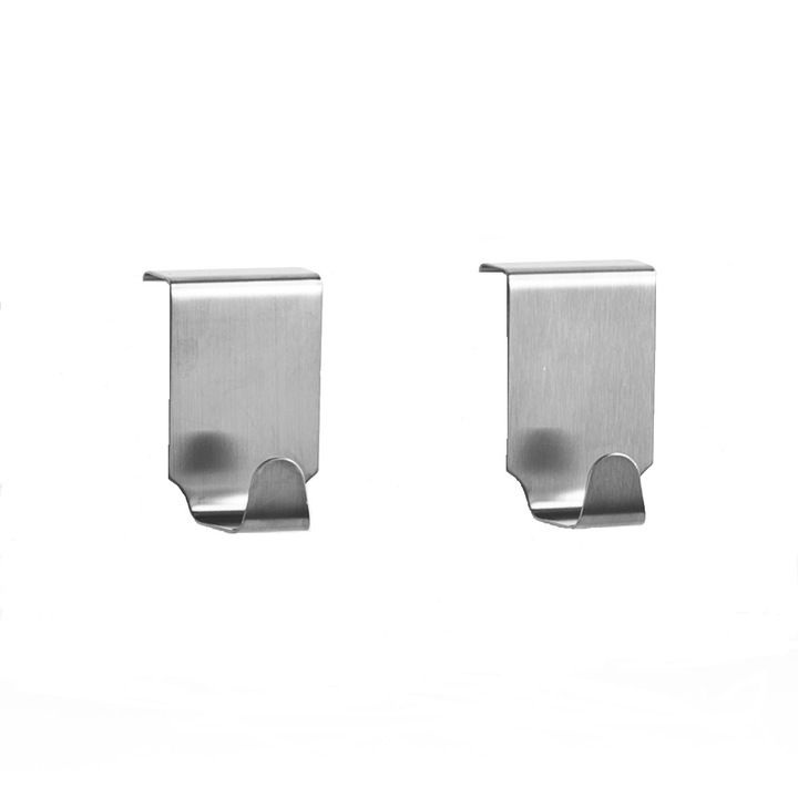 Set 2 cuiere tip carlige pentru usa Zeller