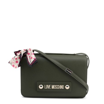 Geanta dama, Love Moschino, piele ecologica, verde - JC4026PP18LC_0850 Geanta dama, Love Moschino, piele ecologica, verde - JC4026PP18LC_0850