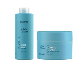 Set Wella Professionals Invigo Senso Calm Sampon 1000ml + masca 150ml Set Wella Professionals Invigo Senso Calm Sampon 1000ml + masca 150ml