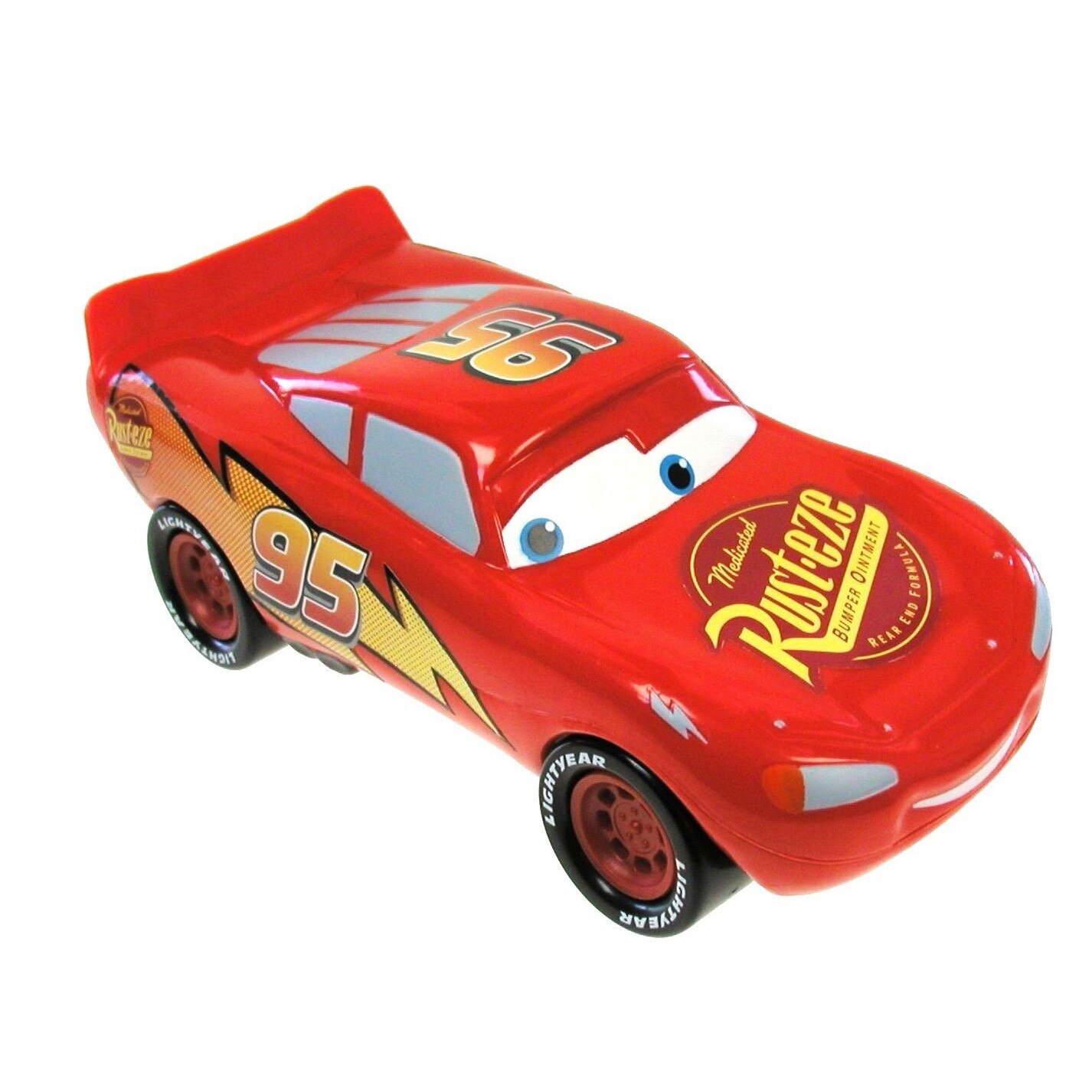 Gel de dus 3D pentru copii NOVOKIDS™ Disney Cars , ambalaj 3D, 300 ml, non-toxic, aroma de zmeura , model Masinuta