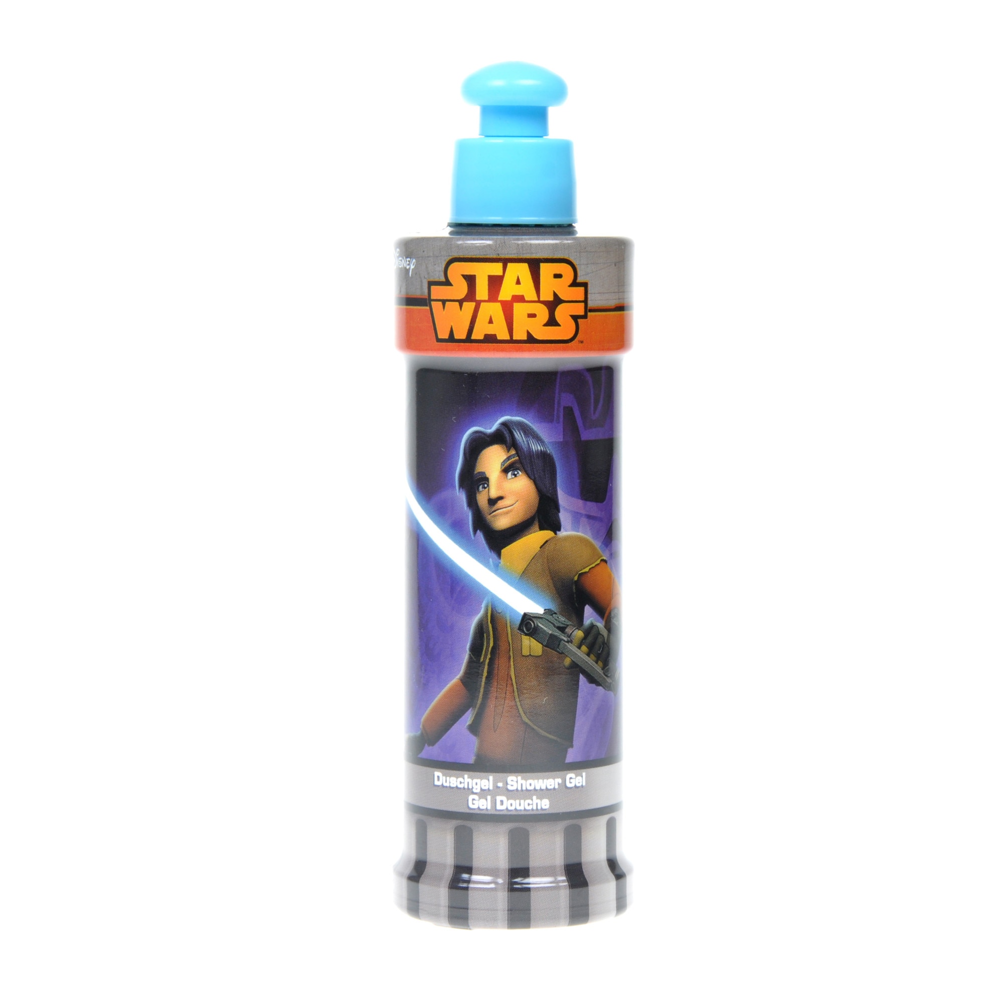 Gel de dus pentru copii NOVOKIDS™ Disney Originals Star Wars , 200 ml, non-toxic, aroma de zmeura , model Cavaler