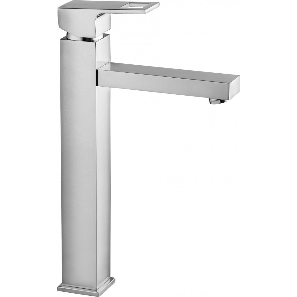 Baterie lavoar cu pipa inalta ANEMON, finisaj cromat BCZ 021K