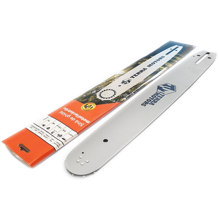 Lama drujba Husqvarna 365, Terra Motors, 45cm, 34 dinti, pas 3/8, latime canal 1.5mm