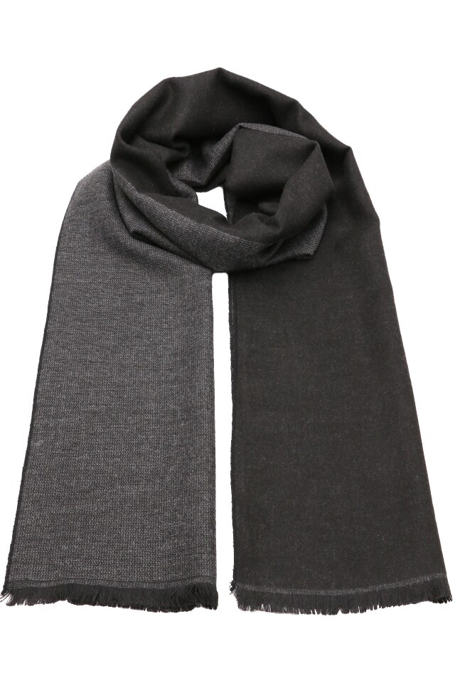 Fular pentru barbati, in doua culori, B023BK Negru