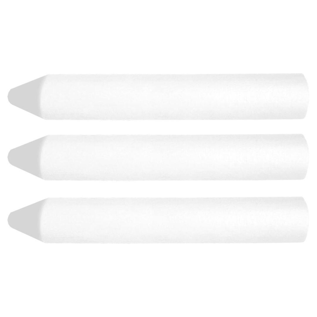 Crete tehnice pentru marcare, alb, 13x85 mm, 3 bucati, Topex