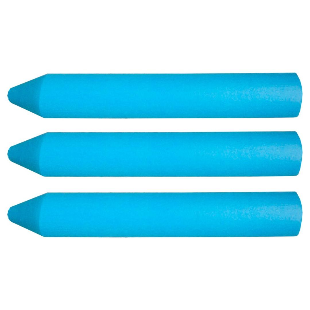 Crete tehnice pentru marcare, albastru, 13x85 mm, 3 bucati, Topex