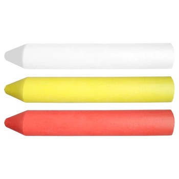 Crete tehnice pentru marcare, multicolor, 13x85 mm, 3 bucati, Topex Crete tehnice pentru marcare, multicolor, 13x85 mm, 3 bucati, Topex