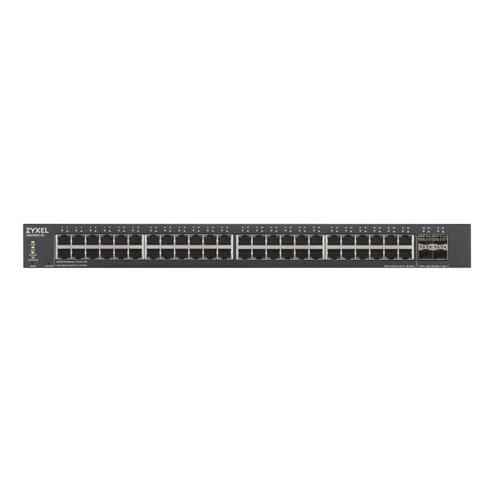 Суич ZYXEL XGS1930-52, 52 портов управляем L3, 48x Gigabit, 4x SFP+ порта