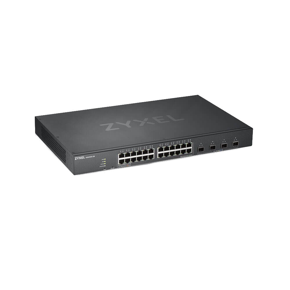 Switch ZYXEL XGS1930-28HP, 28 porturi, cu magagement L3, 24x Gigabit, 4x SFP+ port, PoE ports