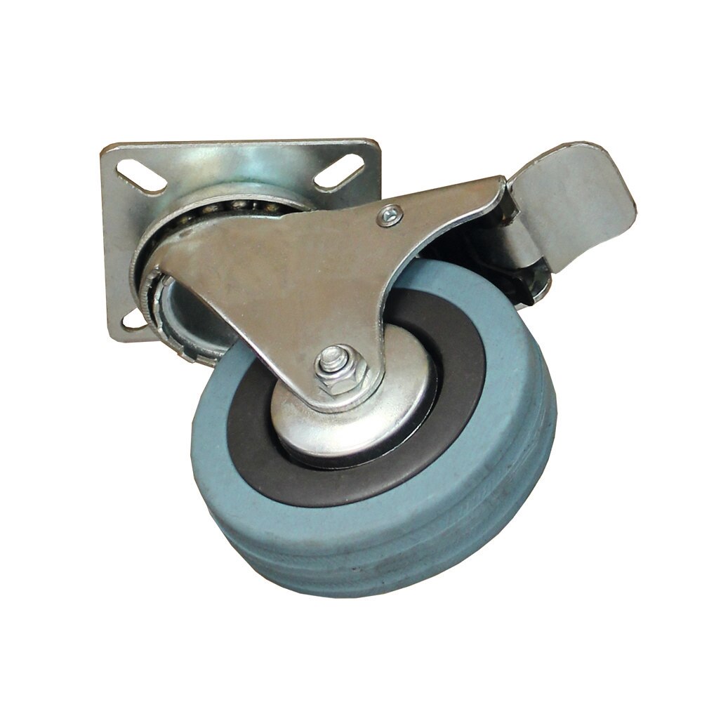 Pachet rotila cauciucata,cu frana, D75, set 60 buc