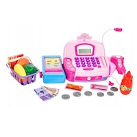 set de joaca pentru copii malplay casa de marcat cu accesorii roz imagen 14_0_
0