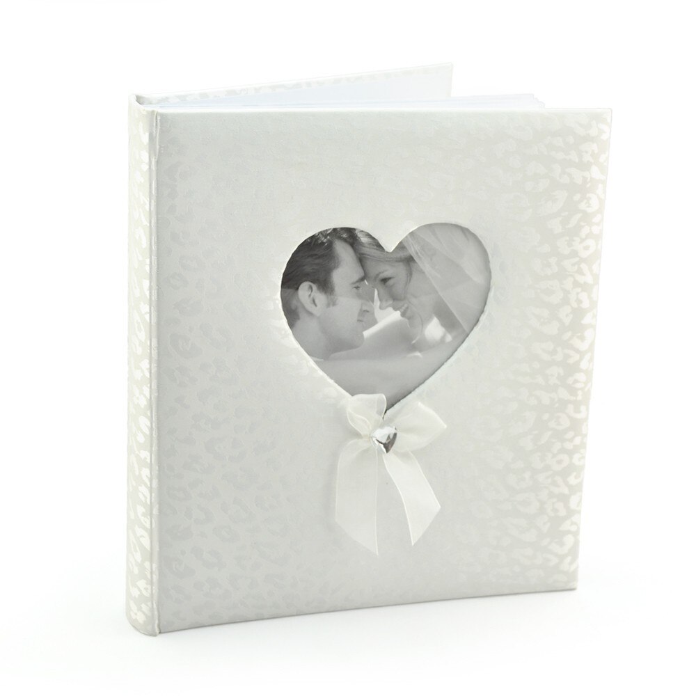 Album foto Happy End personalizabil, 64 pagini, A4, Alb, foto autoadezive