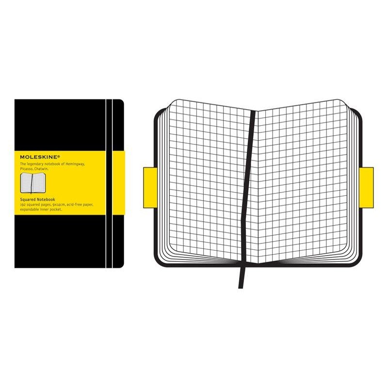 Moleskine Squared Notebook - Pocket
