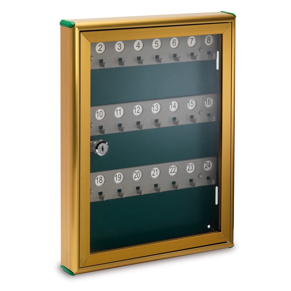 Cutie 24 carlige chei, Technomax, CLI/BR, bronz, 40 x 290 x 370 mm