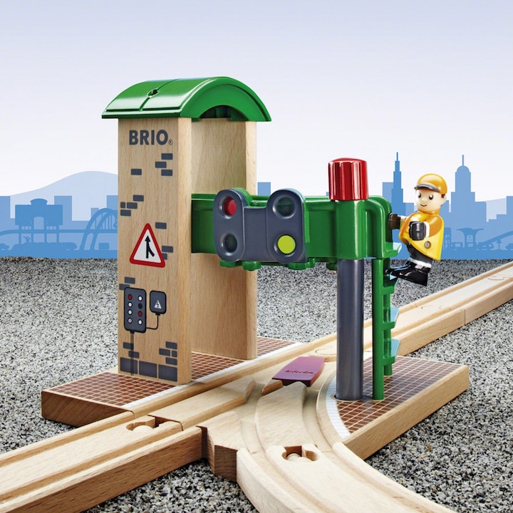 Brio kapcsoló, közlekedési lámpával