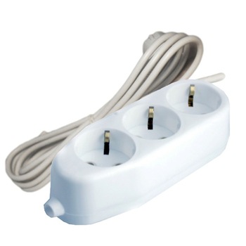 Prelungitor ceramic IPEE 1654 3 prize 5m 2200W Prelungitor ceramic IPEE 1654 3 prize 5m 2200W