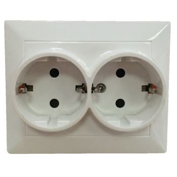 Top Priza Dubla 2P+E ST ODOSUN OD1404 Alba Monobloc IP20 Top Priza Dubla 2P+E ST ODOSUN OD1404 Alba Monobloc IP20