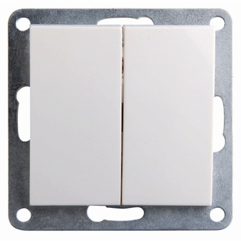 Top Intrerupator Dublu ST ODOSUN OD1415 Alb Multipost IP20 Top Intrerupator Dublu ST ODOSUN OD1415 Alb Multipost IP20