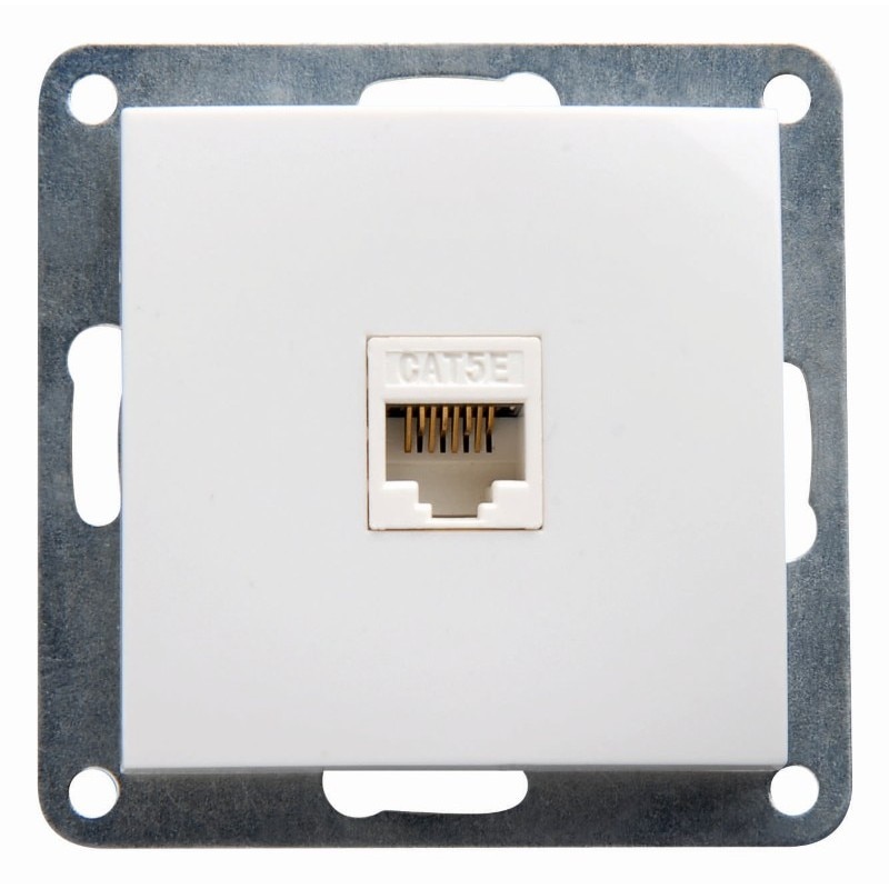 Top Priza UTP ST ODOSUN OD1408 Alba CAT5E Multipost IP20