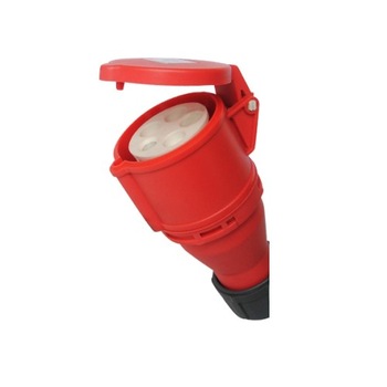 Priza pe fir 32A 5P SPN1916 Trifazat IP44 Priza pe fir 32A 5P SPN1916 Trifazat IP44