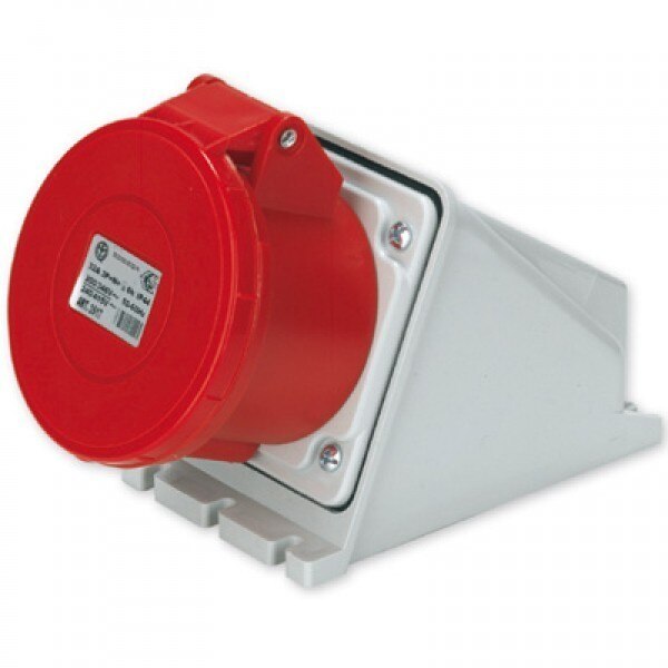 Priza 5P PT 32A SPIN SPN1912 Trifazat IP44