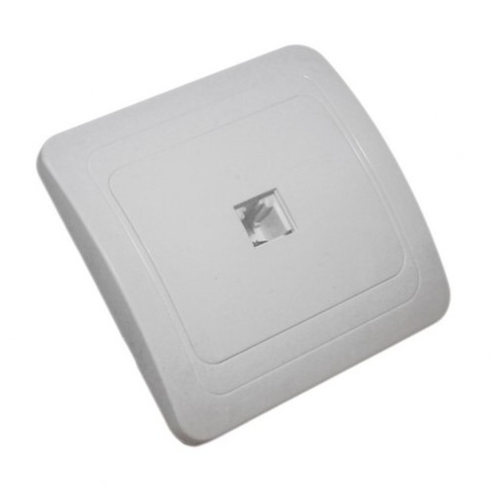 Priza ST Telefon ODOSUN OD1008 Alb Monobloc IP20