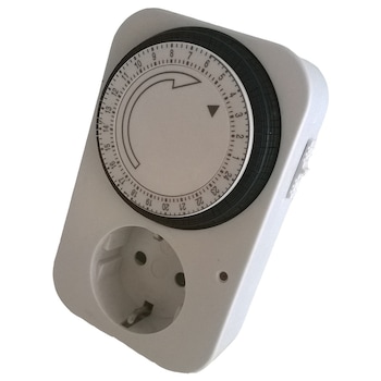 Priza Programabila ODOSUN OD1009 Alb Monobloc 3500W IP20 24h Priza Programabila ODOSUN OD1009 Alb Monobloc 3500W IP20 24h