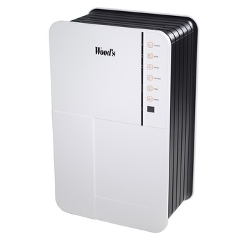 Dezumidificator Woods MRD 17, Capacitate 18,9 litri/zi, 3 ani Garantie, Afisaj electronic umiditate, setare digitala, 3 trepte ventilator, Timer, Functie uscare haine Dezumidificator Woods MRD 17, Capacitate 18,9 litri/zi, 3 ani Garantie, Afisaj electronic umiditate, setare digitala, 3 trepte ventilator, Timer, Functie uscare haine