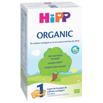 Lapte, Hipp 1 Organic Lapte de inceput 300g, 0+ Lapte, Hipp 1 Organic Lapte de inceput 300g, 0+
