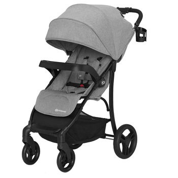Carucior sport Kinderkraft Cruiser, de la nastere, Gri Carucior sport Kinderkraft Cruiser, de la nastere, Gri