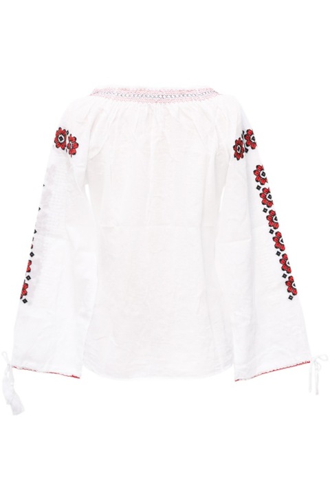 Bluza dama tip ie, brodata, traditionala, Alb, dae5165, M INTL