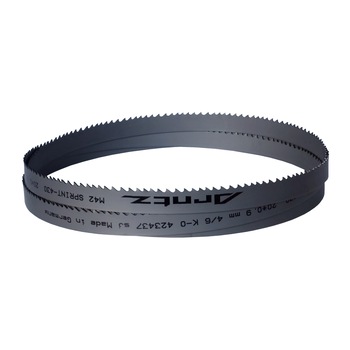 Set 3 Panze fierastrau cu banda Bi-metal 2500x20x0.9 Z4/6 panglica/banzic pentru debitarea metalului, ARNTZ Set 3 Panze fierastrau cu banda Bi-metal 2500x20x0.9 Z4/6 panglica/banzic pentru debitarea metalului, ARNTZ